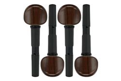 Wittner 270111MO4P Set of 4 Violin Fine Tuners for 4/4-3/4 Violin Diameter 8.6/1:30 Rosewood Colours Made in Germany