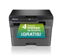 Brother DCP-L2665DW Impresora Laser Monocromo, Inalámbrica, para Imprimir, Escanear y Copiar, Pantalla Táctil a Color de 6,8 cm, Fast Ethernet, 5 GHz WiFi y USB, 256 MB Memoria Interna, Gris