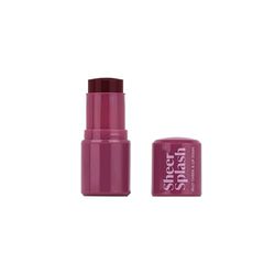 Barry M Sheer Splash Jelly Cheek & Lip Stain, Shade Purple Pomegranate Pour |Cheek & Lip Tint