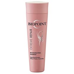 Biopoint Extreme Repair - Shampoo Ricostruzione, Azione Fortificante e Ristrutturante, Deterge Delicatamente e Rigenera i Capelli, 200 ml