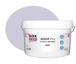 Pintura de pared acrílica con aspecto mate Aqua Déco - 10 l/100 m², color morado