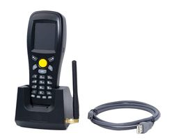 Colector de Datos con Escáner de Códigos de Barras, Estación de Acoplamiento, Inalámbrico, Tres Modos de Escaneo, Modo de Memoria para hasta 50,000 Códigos, HDWR HD-PS8B