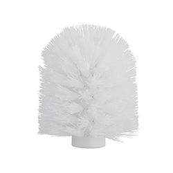axentia Replacement Brush Head, White, 8 x 8 x 9.5 cm