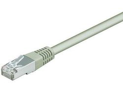 goobay Câble réseau CAT 5e SF/UTP, 2 fiches RJ45 3 m Gris