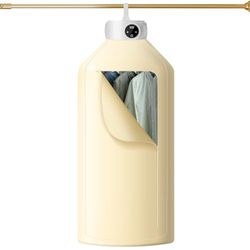 Uten Electric Clothes Dryer, Portable Clothes Dryer, 600W Hanging Mini Heat Pump Dryer 360° Dimensional Drying with Timer for Light Clothes, Camping, Hotel, Apartment