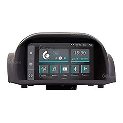 Costum Fit Bilradio för Ford Fiesta 2013-16 Android GPS Bluetooth WiFi USB Full HD Touchscreen Display 7" Easyconnect
