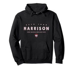 Harrison Arkansas - Harrison AK Felpa con Cappuccio