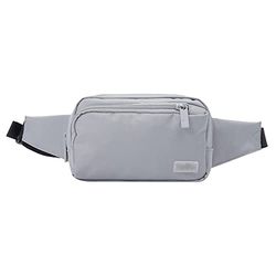 TOTTO Jeunesse Unisexe Kangourou Samuel Sac Banane, Gris, Taille Unique