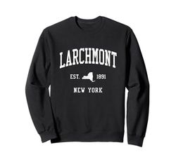 Larchmont NY Vintage Athletic Sports JS01 Felpa
