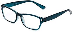 The Reading Glasses Lunettes de Lecture Bleu Foncé Aigue-Marine Lecteurs Valeur Set de 2 Hommes Femmes RR77-3Q +1,50