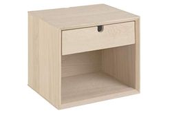 AC Design Furniture lounge-zone nachtkastje, spaanplaat, wit, L: 32 x B: 37 x H: 33 cm 0000076375