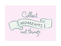 Collect Moments, Marrone, 40 x 30 cm