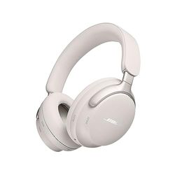 Bose QuietComfort Ultra Headphones con cancellazione del rumore wireless e audio spaziale, cuffie over-ear con microfono, durata della batteria fino a 24 ore, Bianco