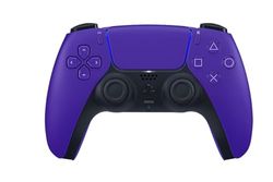Sony PlayStation 5 Bezprzewodowy pad DualSense, z akumulatorem, Bluetooth, kompatybilny z PS5, kolor: Fioletowy (Galactic Purple)