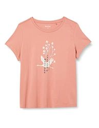 MUSTANG Dames Style Alina C Print T-Shirt, Desert Sand 7261, L