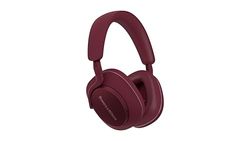 Bowers & Wilkins PX7 S2e Ruisonderdrukkende Over-Ear-Hoofdtelefoon, Draadloos, Qualcomm aptX™ Adaptief en Snel opladen, 30 uur afspelen, zes ingebouwde Microfoon - Robijnrood