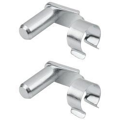 cyclingcolors 2 pasadores de seguridad para clip de resorte de horquilla, longitud útil de 6mm, 23mm, tapa extremo culata cilindro de gas