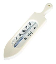 Rotho Babydesign Badthermometer, vanaf 0 maanden, zonder kwik, TOP/Bella Bambina, parelwit crème, 20057010001