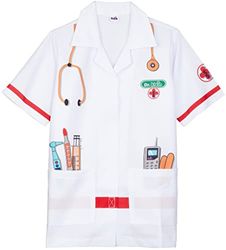 Theo Klein 4614 Doctor's White Coat I Outfit I Dimensions: Length Approximate 55 cm I Toy for Children Aged from 3 to Approximate 6 Years