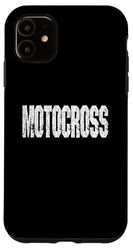 MOTOCROSS off road moto estrema motorsport dirt bike Custodia per iPhone 11
