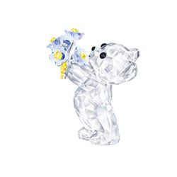 Swarovski Miś Kris – Niezapominajki