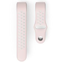 Hama Cinturino sportivo universale traspirante per Fitbit Charge 3/4 grigio rosa