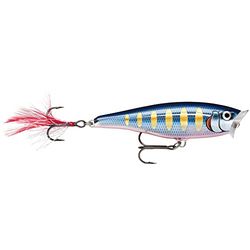 Rapala Bx Brat-Material Cuerpo de Balsa-Señuelo Pesca en Agua Dulce-Profundidad de Nado 0,9m-5cm/10g-Hecho en Estonia Ghost, Unisex-Adult, Striped Hot Blue, Taille 5cm / 6g