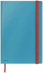 Leitz Large (B5 Squared Hardcover Notebook, 80 Sheet, Cosy Range, Calm Blue, 44820061