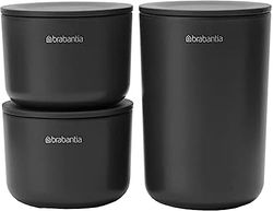 Brabantia 281303 Contenitori portaoggetti, Dark Grey