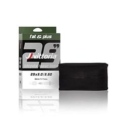 Vittoria Fat & Plus binnenbuis, Zwart, 27,5 x 3,0/3,50