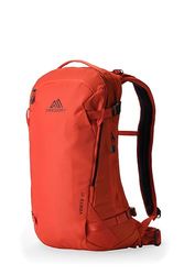 Gregory Alpine - Verte 24 MD/LG, Sac à dos de ski, 51 cm, 24 L, 1.15 KG, Ceinture de hance flexible, Compatible avec les remontées mécaniques, Orange (Apres Orange)