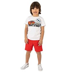 Charanga Gasika Casual shorts voor kinderen, rood, 4-5