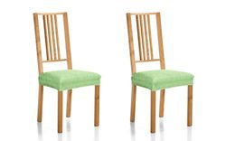 Martina Home Overtrek, must, pak met 2 stoelen.