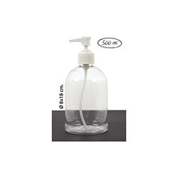 Wat - PET-zeepdispenser, 500 ml.