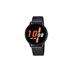 Lotus Digitaal herenhorloge met roestvrijstalen armband 50016/A, zwart, Riemen.
