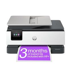 HP OfficeJet Pro 8132e All-in-One Printer | Colour | Printer for Home | Print, Scan, Copy, Fax Automatic Document Feeder| 3 Months Instant Ink with HP | Print over VPN with HP+ | Up to 3 Year Warranty