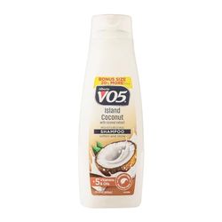 Alberto VO5 - Island Coconut Moisturizing Shampoo - Hydrating Shampoo - With Coconut Milk, Vitamin E and Biotin - Long Lasting Fragrance - 443 ml