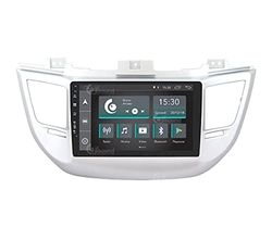 Autoradio Custom Fit per Hyundai Tucson (con navigatore e retrocamera di serie) Android GPS Bluetooth WiFi Dab USB Full HD Touchscreen Display 9"