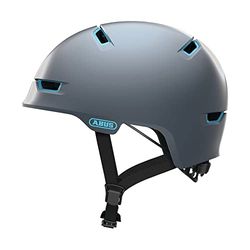 ABUS Scraper 3.0 ACE Casque de Vélo de Ville - Casque de Vélo robuste pour la Circulation Urbaine en Hiver - Unisexe - Gris, Taille M