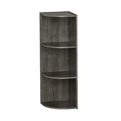 Iris Ohyama, Kast met planken/houten kast met planken / 3 niveaus hoekplank, Modulair, Design, kantoor, woonkamer, slaapkamer - Basic Storage Shelf - CX-3C - Grijs Eiken