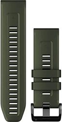 Garmin Fenix 7X 26 mm snabbpassande mossa silikonband