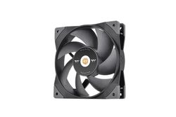 Thermaltake Swafan GT12 PC Cooling Fan/120mm/ TT Premium Edition/Black – 1 Pack.