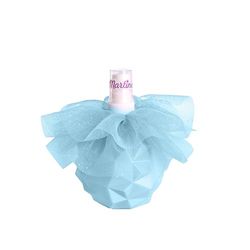 Martinelia Brume Parfumée Paillettée, 100 ml - Parfum Enfant Fille Scintillant - Eau de Toilette Brume Douce pour la Peau Parfumée, Routine Beauté - Beau Flacon Vaporisateur bleu avec Tulle