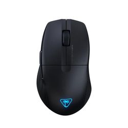 Turtle Beach Pure Air - Souris de Gaming RGB Ergonomique sans Fil Ultra-légère, capteur Optique 26 000 PPP, Batterie 125h, interrupteurs optiques Titan, Bluetooth, éclairage RGB - Noir