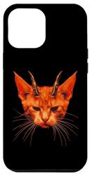 iPhone 14 Plus Devil Kitten Dark Cat Vintage Goth Design Case