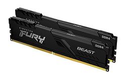 Kingston FURY Beast 32GB (2x16GB) 2666MHz DDR4 CL16 Mémoire Kit pour PC Kit de 2 KF426C16BBK2/32