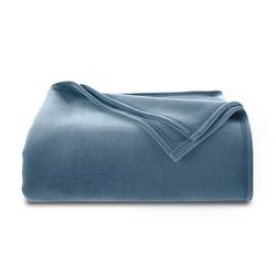 Vellux Coperta Originale, Nylon, Wedgewood Blue, Coppia