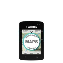 TwoNav Roc (32 GB), komputer rowerowy GPS z 2,7-calowym ekranem do MTB, kolarstwa, gravel, bikepacking z dołączonymi mapami. Kolor Turkusowy.
