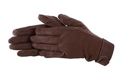 Pfiff 011318 unisex handskar bomull, ridhandskar braun (Braun) XX-L