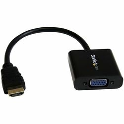 StarTech.com Adaptador Conversor de Vídeo HDMI a VGA HD15, Cable Convertidor, 1920x1200, 1080p